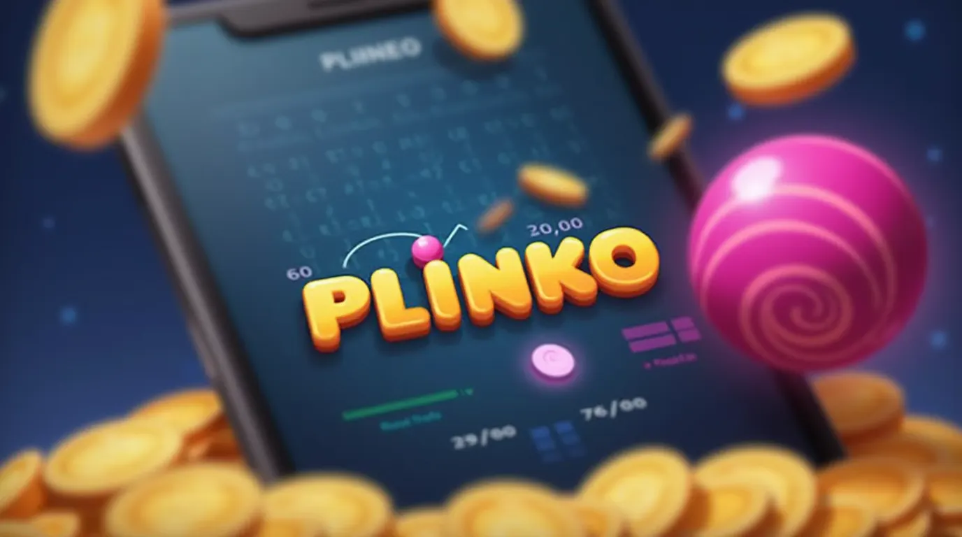 Juego Plinko en su teléfono móvil