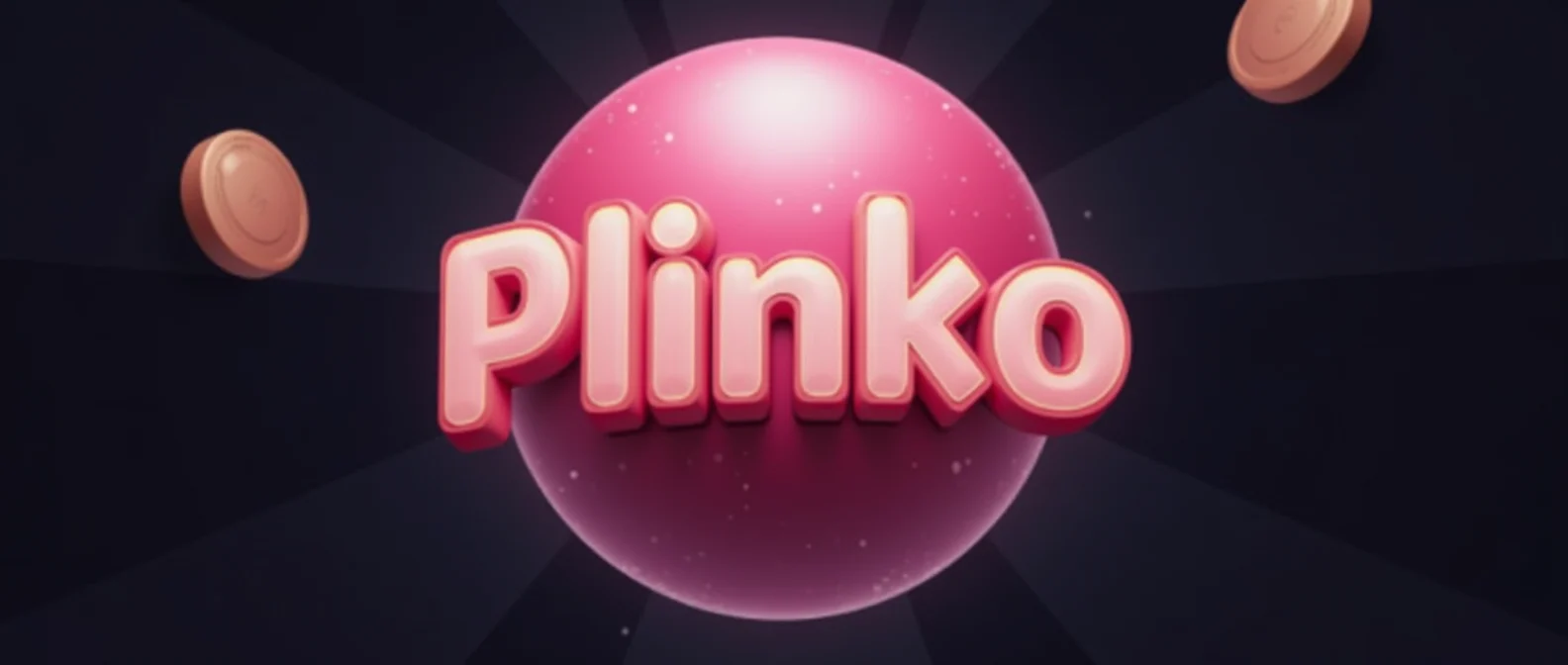 Logo del juego Plinko